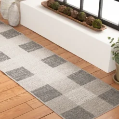 Buffalo Plaid Indoor/Outdoor Area Rug, 2X7-Kirkland's Home Online