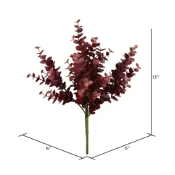 Burgundy Jade Leaf Sprays, Set Of 4-Kirkland's Home Shop