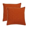 Burnt Chunky Weave Pillows, Set Of 2-Kirkland's Home Cheap