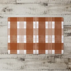 Burnt Orange Plaid Harvest Floor Mat-Kirkland's Home Best Sale