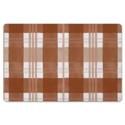 Burnt Orange Plaid Harvest Floor Mat-Kirkland's Home Best Sale