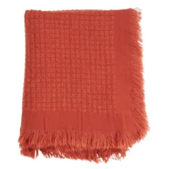 Burnt Waffle Weave Throw Blanket-Kirkland's Home Shop