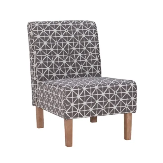 Burst Patterned Slipper Accent Chair-Kirkland's Home New