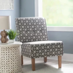 Burst Patterned Slipper Accent Chair-Kirkland's Home New