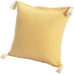 Buttercup Chevron Organic Cotton Throw Pillow-Kirkland's Home Shop