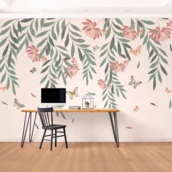Butterfly Garden Peel And Stick Wall Mural-Kirkland's Home Outlet