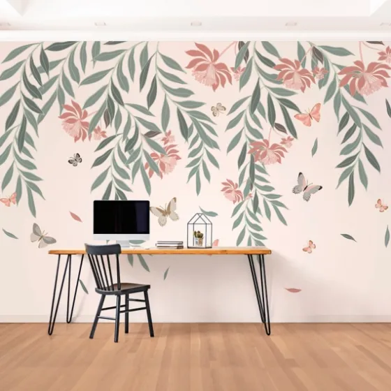 Butterfly Garden Peel And Stick Wall Mural-Kirkland's Home Outlet