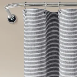 Button And Stripe Shower Curtain-Kirkland's Home Cheap