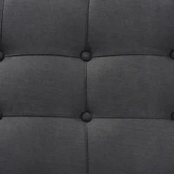 Button Tufted Bench With Mirrored Base-Kirkland's Home Store