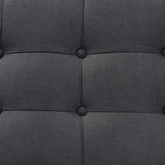 Button Tufted Bench With Mirrored Base-Kirkland's Home Store