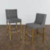 Button Tufted Kia Counter Stool-Kirkland's Home Best Sale