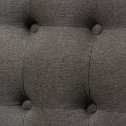 Button Tufted Splayed Settee-Kirkland's Home Best