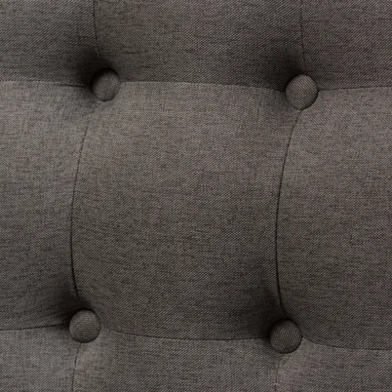 Button Tufted Splayed Settee-Kirkland's Home Best