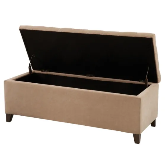 Button Tufted Storage Bench-Kirkland's Home Best
