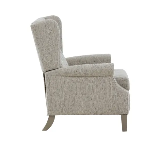 Button Tufted Upholstered Push Back Recliner-Kirkland's Home Flash Sale