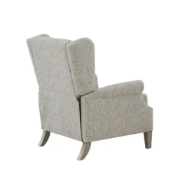 Button Tufted Upholstered Push Back Recliner-Kirkland's Home Flash Sale