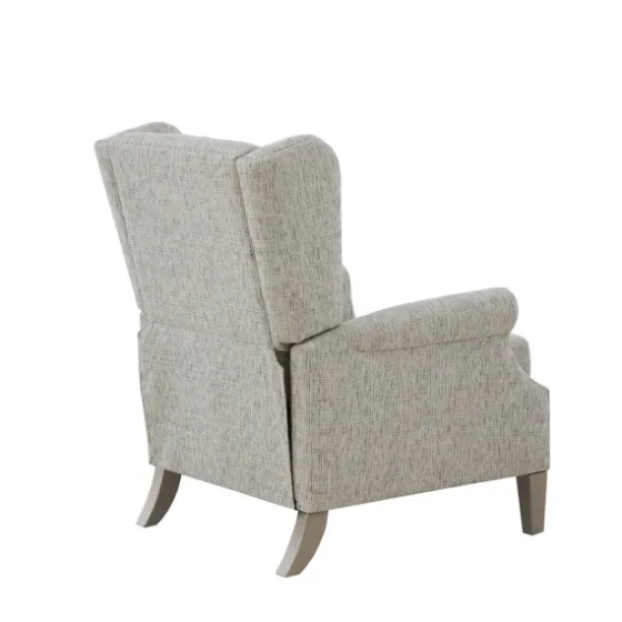 Button Tufted Upholstered Push Back Recliner-Kirkland's Home Flash Sale