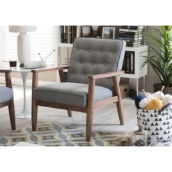 Button-Tufted Sawyer Accent Chair-Kirkland's Home Cheap