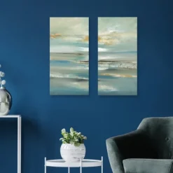 By The Water Iii Canvas Art Prints, Set Of 2-Kirkland's Home Cheap