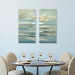 By The Water Iii Canvas Art Prints, Set Of 2-Kirkland's Home Cheap