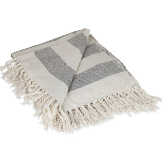 Cabana Stripe Throw-Kirkland's Home Fashion