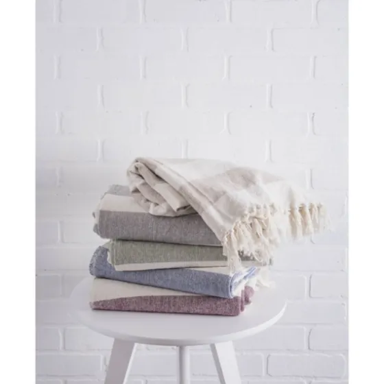 Cabana Stripe Throw-Kirkland's Home Fashion