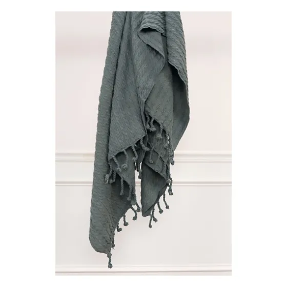 Cable Knit Tassel Throw-Kirkland's Home Cheap