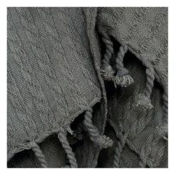 Cable Knit Tassel Throw-Kirkland's Home Cheap