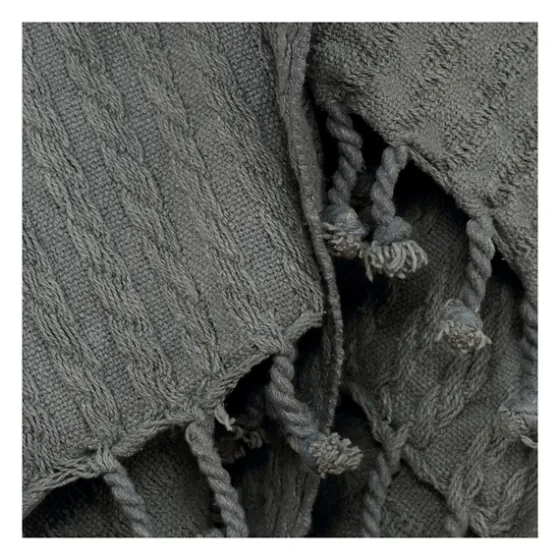 Cable Knit Tassel Throw-Kirkland's Home Cheap