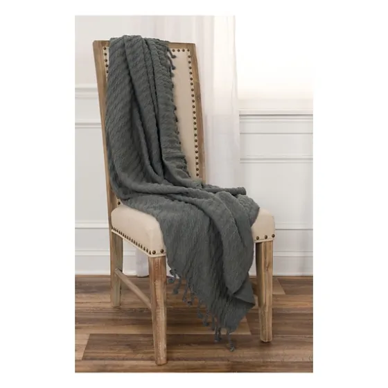 Cable Knit Tassel Throw-Kirkland's Home Cheap