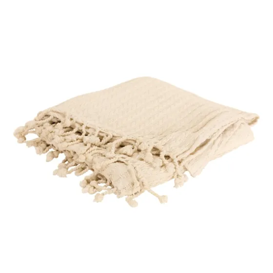 Cable Knit Tassel Throw-Kirkland's Home Cheap