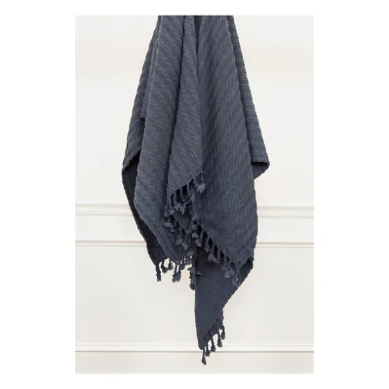 Cable Knit Tassel Throw-Kirkland's Home Fashion