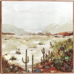 Cactus Canyon Western Framed Canvas Art-Kirkland's Home Discount