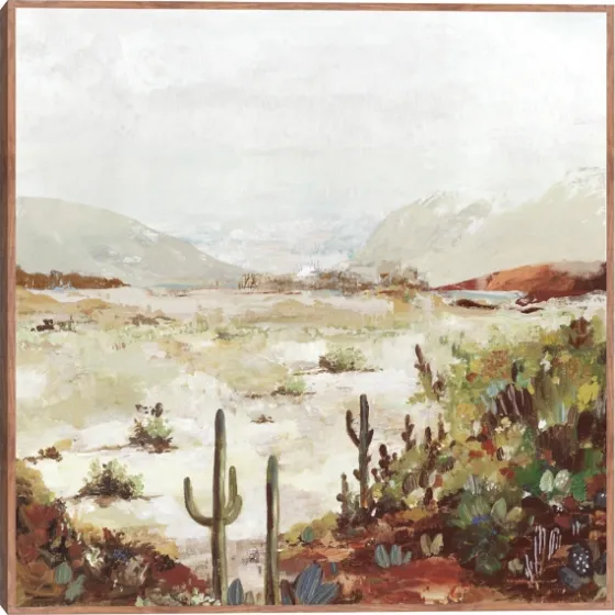 Cactus Canyon Western Framed Canvas Art-Kirkland's Home Discount