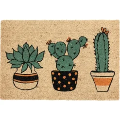 Cactus Friends Doormat-Kirkland's Home Clearance