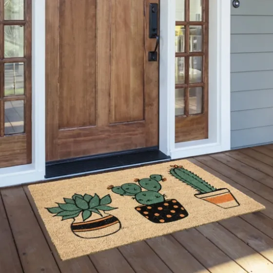 Cactus Friends Doormat-Kirkland's Home Clearance