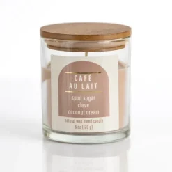 Cafe Au Lait Jar Candle-Kirkland's Home Clearance