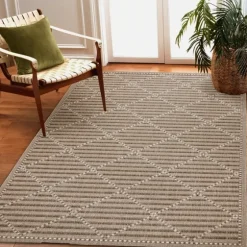 Cafe Geo Lattice Outdoor Area Rug, 7X9-Kirkland's Home Hot