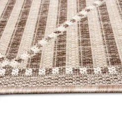 Cafe Geo Lattice Outdoor Area Rug, 4X7-Kirkland's Home Shop