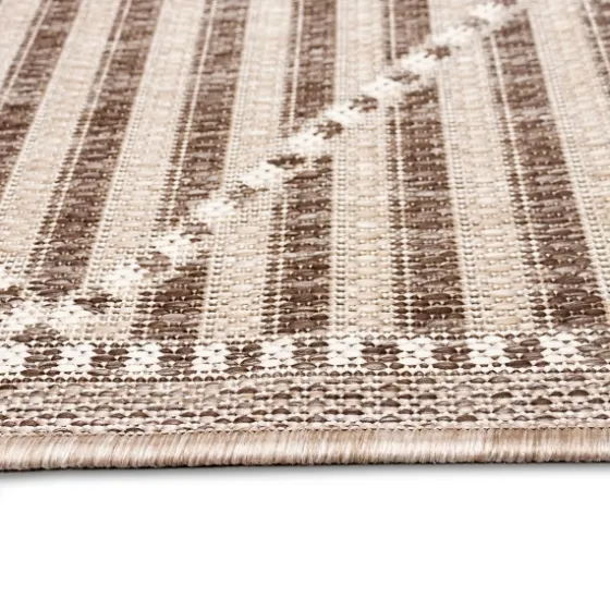 Cafe Geo Lattice Outdoor Area Rug, 4X7-Kirkland's Home Shop