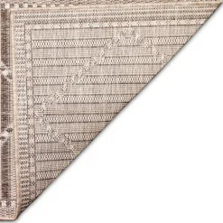 Cafe Geo Lattice Outdoor Area Rug, 4X7-Kirkland's Home Shop