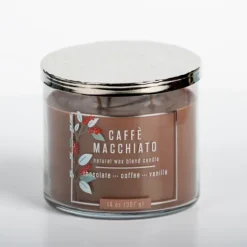 Caffe Macchiato 14 Oz. Triple Wick Jar Candle-Kirkland's Home Store