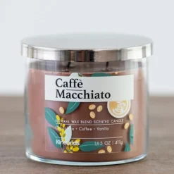 Caffe Macchiato Triple Wick Jar Candle-Kirkland's Home Flash Sale
