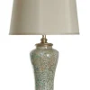 Caledonia Blue And Gold Finish Table Lamp-Kirkland's Home Outlet