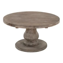 Calie Reclaimed Pine Round Coffee Table-Kirkland's Home Cheap