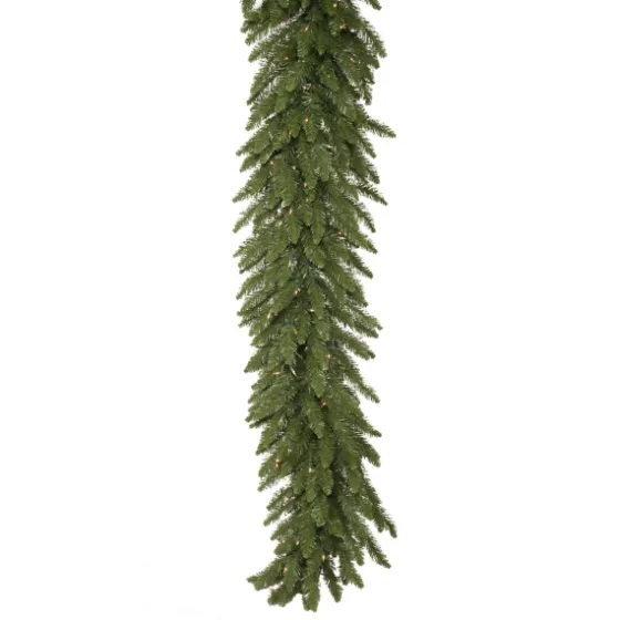 Camden Fir Clear Lit Industrial Garland, 50 Ft.-Kirkland's Home Sale