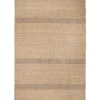 Camel Linear Sundry Outdoor Area Rug, 6X9-Kirkland's Home Shop