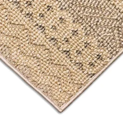 Camel Linear Sundry Outdoor Area Rug, 6X9-Kirkland's Home Shop