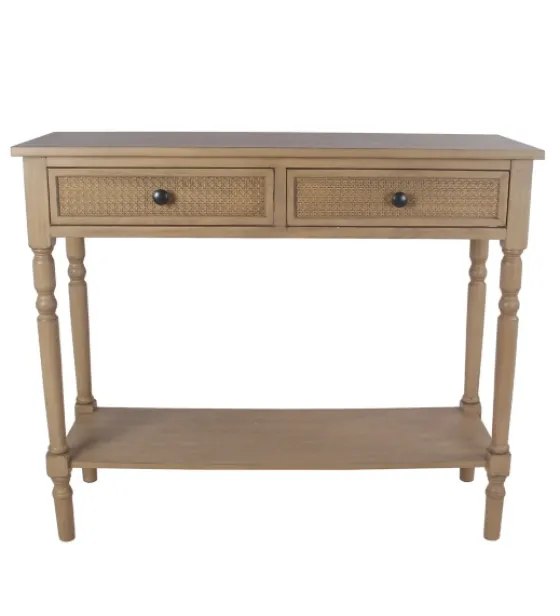 Camel Rattan Console Table-Kirkland's Home Best Sale