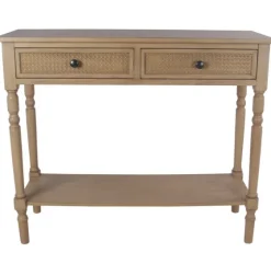 Camel Rattan Console Table-Kirkland's Home Best Sale